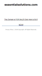 Mobile Screenshot of essentialsolutions.com